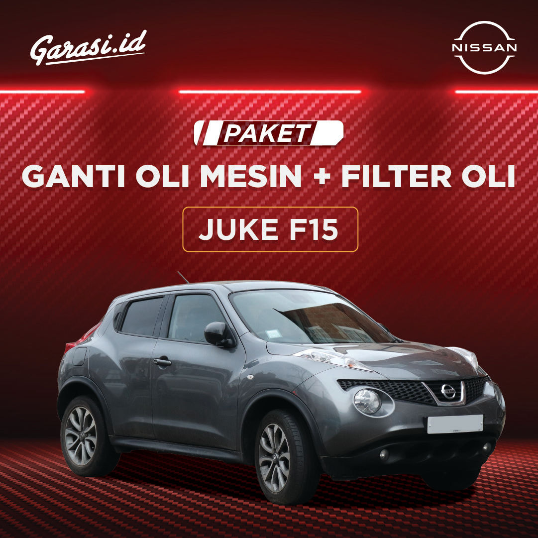 Paket Ganti Oli Mesin + Filter Oli Nissan Juke F15