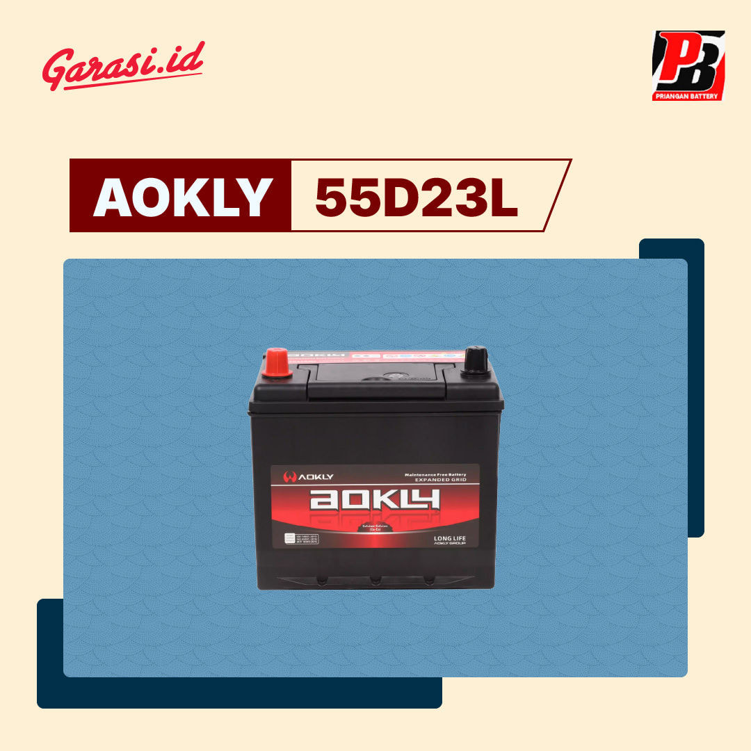 GANTI AKI MOBIL AOKLY 55D23L