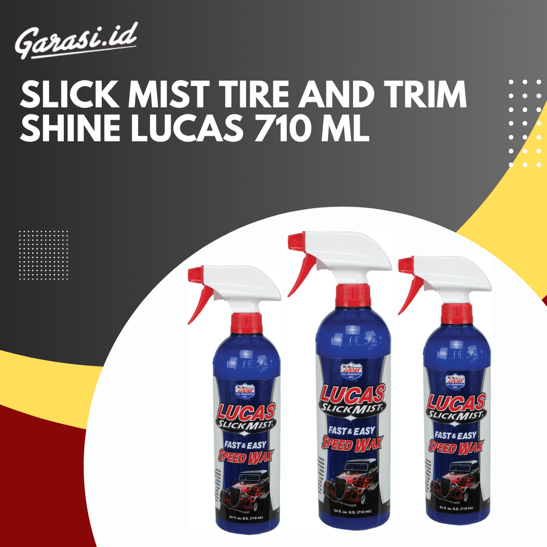 Slick Mist Tire and Trim Shine Lucas 710 Ml
