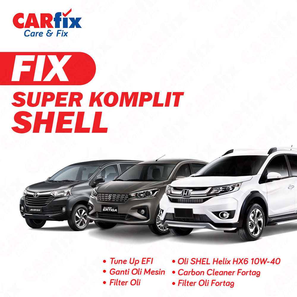 Paket Service Super Komplit Shell - Jabodetabek