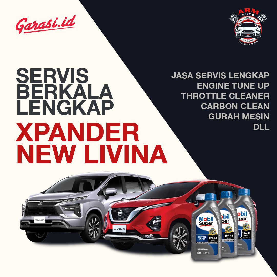 Paket Service Berkala Lengkap Xpander & New Livina