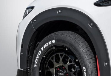 OVER FENDER SET MAT BLACK (Active Edition)