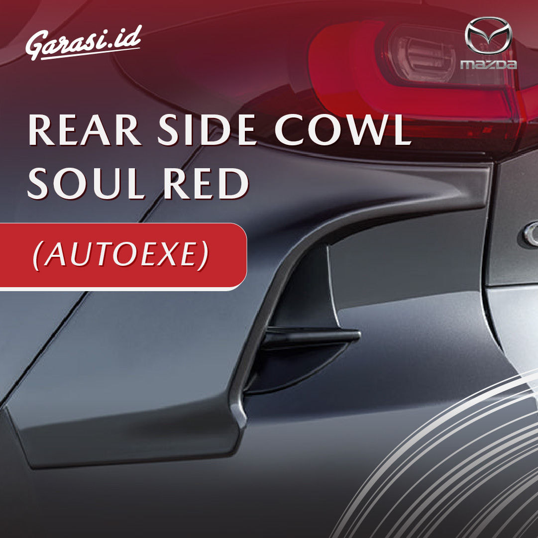 REAR SIDE COWL SOUL RED (AUTOEXE)