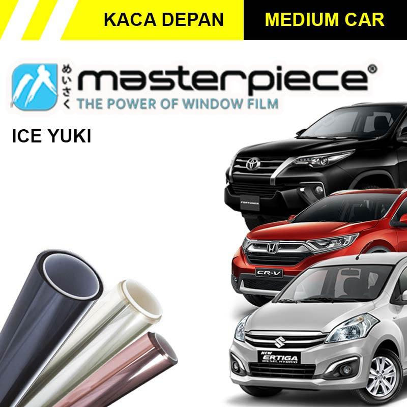 Masterpiece Ice Yuki Kaca Film Mobil for Medium Car [Original/ Kaca Depan]