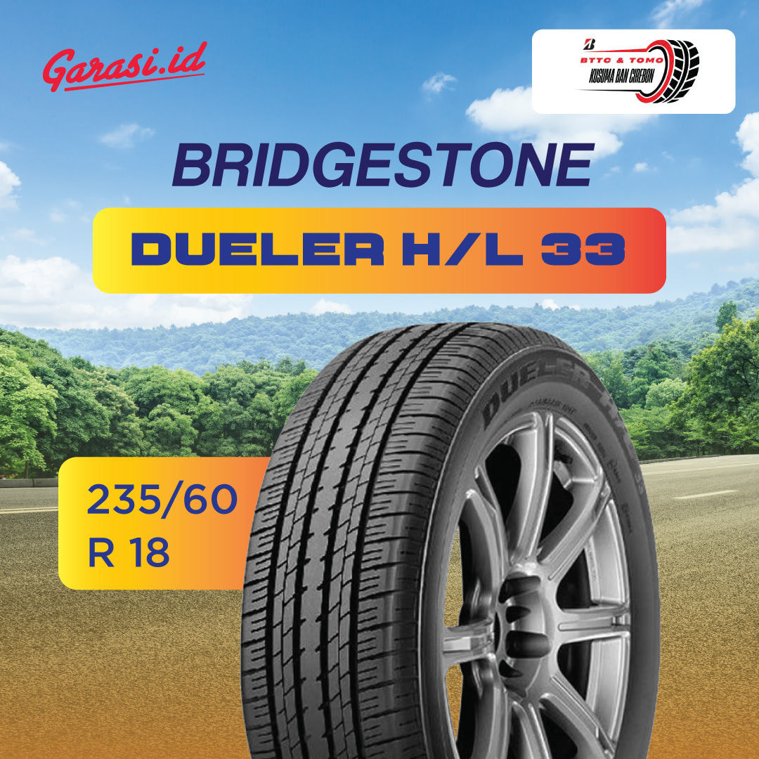 Paket Ganti Ban DUELER H/L  33  235/60 R18
