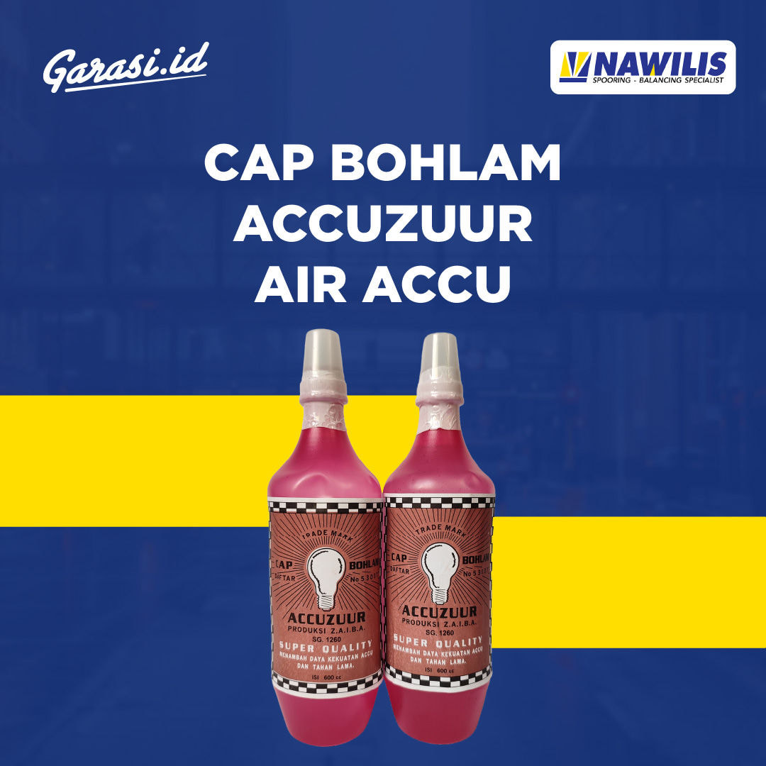 Air Accu Cap Bohlam