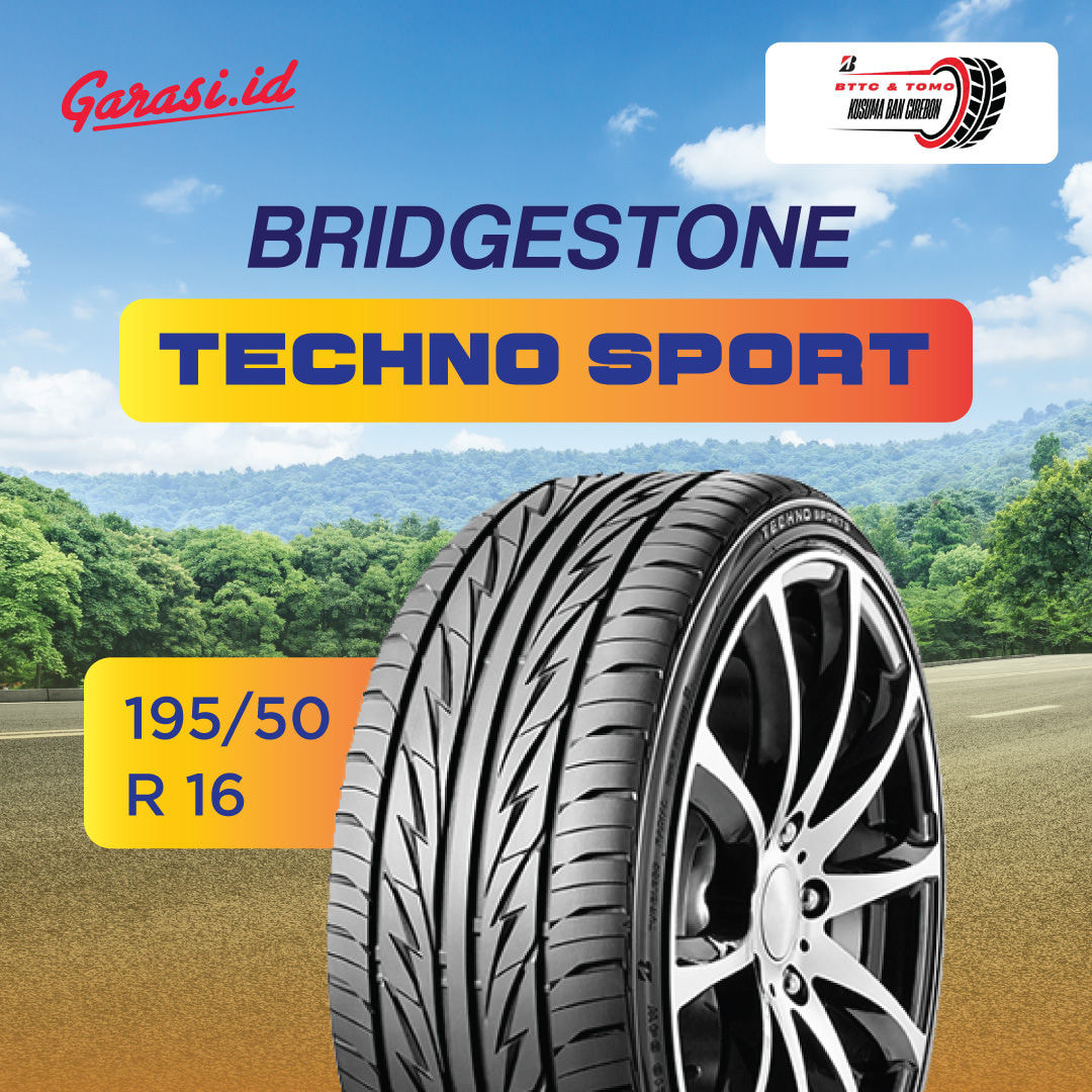 Paket Ganti Ban TECHNO SPORT 195/50 R 16