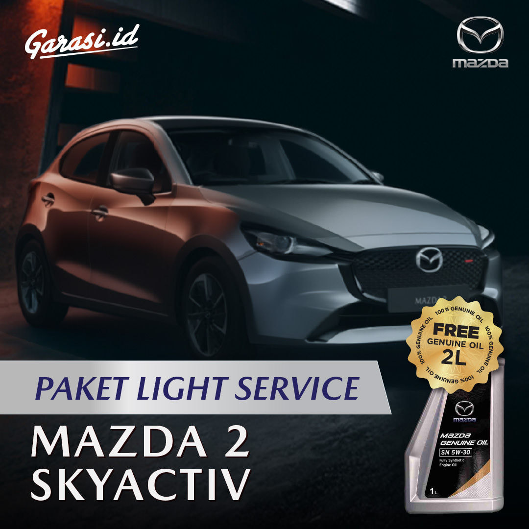 Light Service Package - Mazda 2 (Skyactiv) Light Service Package - Mazda 2 (Skyactiv)