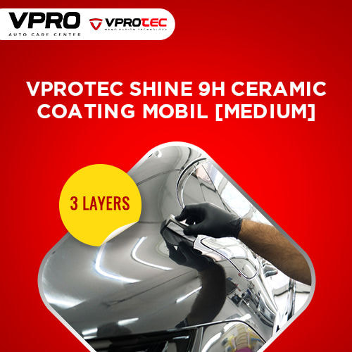 Vprotec Shine 9H Ceramic Coating Mobil [Medium] 3 Layers