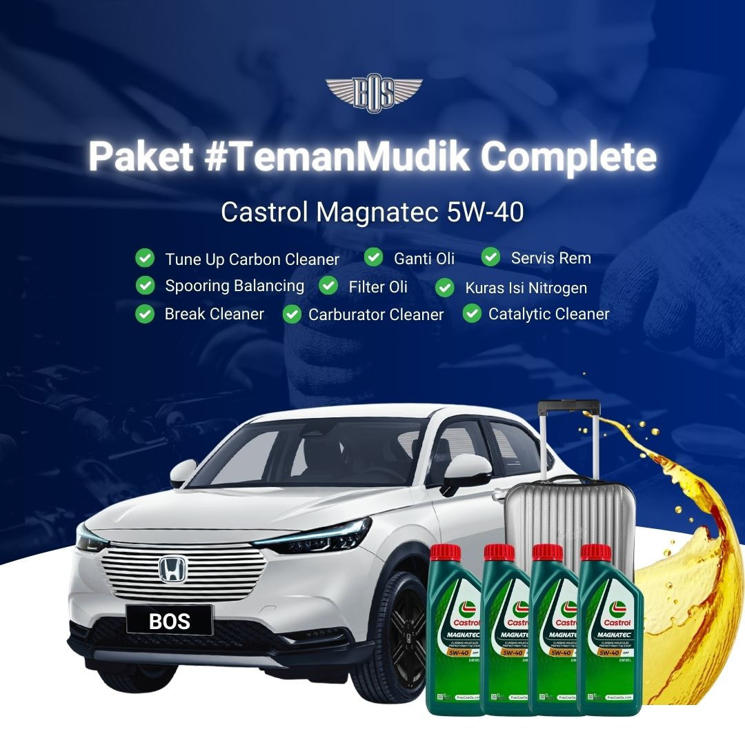 Paket #TemanMudik Complete Castrol 5W-40