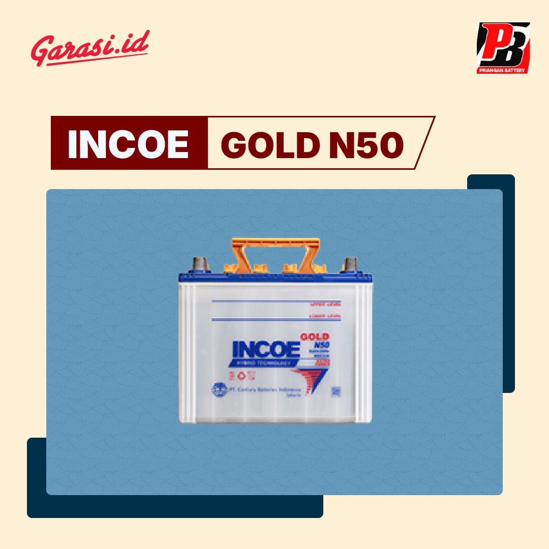 GANTI AKI MOBIL INCOE GOLD N50