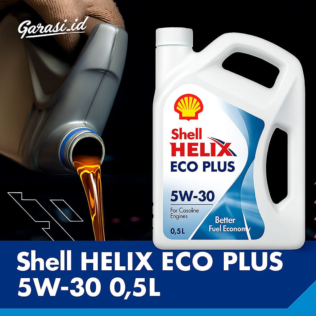 Shell Helix Eco Plus 5w30 – 0,5 liter Shell Helix Eco Plus 5w30 – 0,5 liter