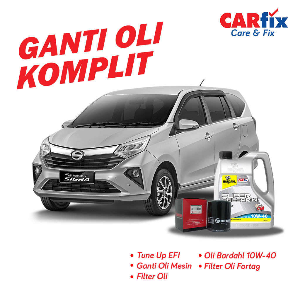 Ganti Oli Komplit