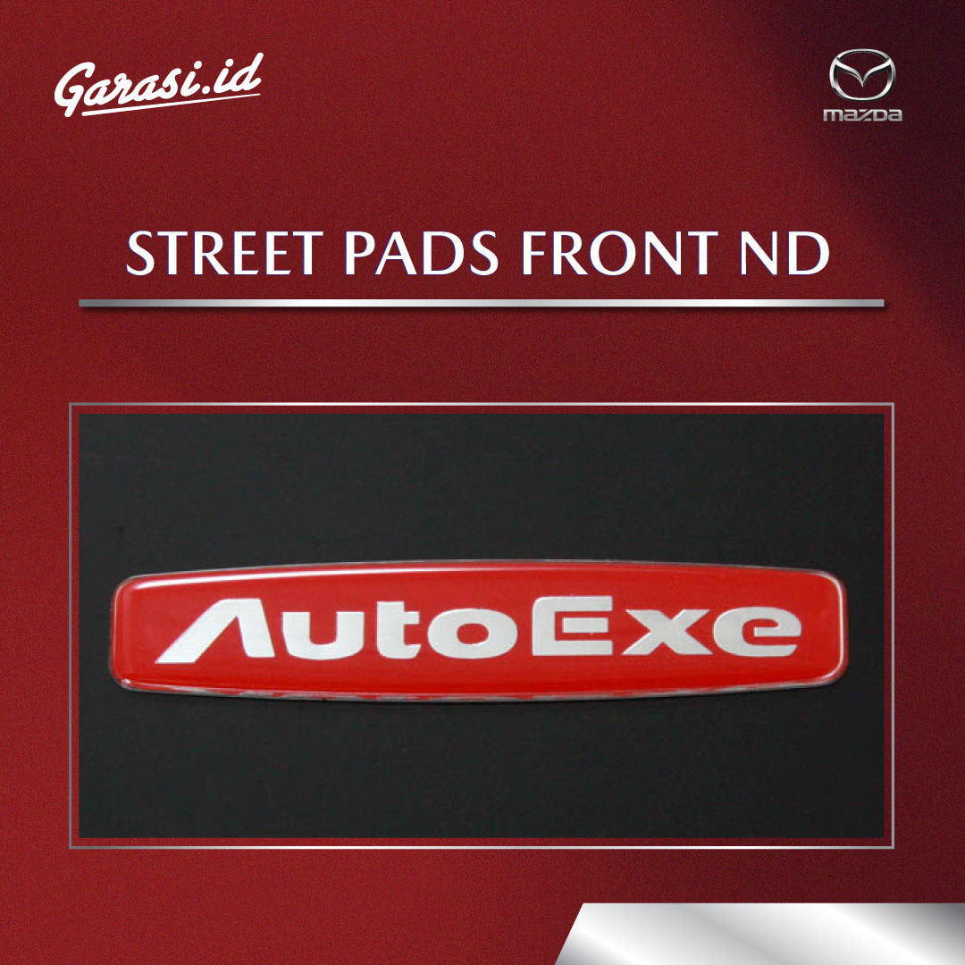 STREET PADS FRONT ND (AUTOEXE)