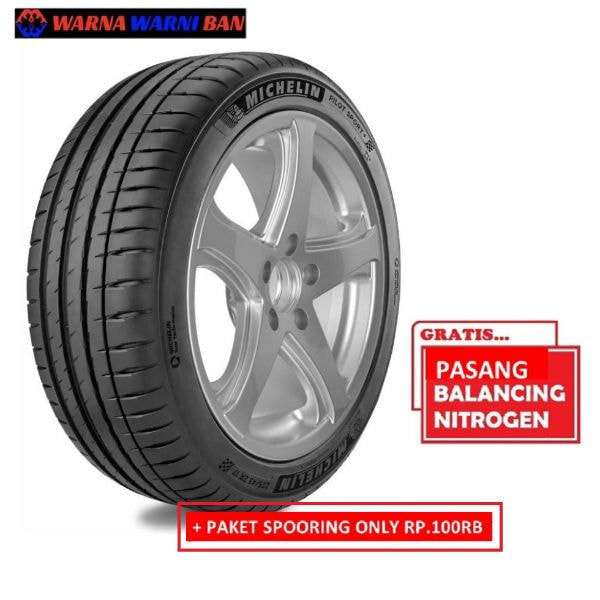 Michelin Pilot Sport 4 235/45 R18 SP Ban Mobil [Ambil Di Tempat & Gratis Pemasangan]