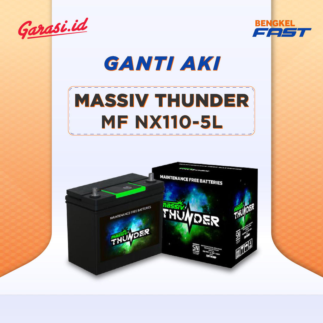 Ganti Aki - Massiv Thunder MF NX110-5L
