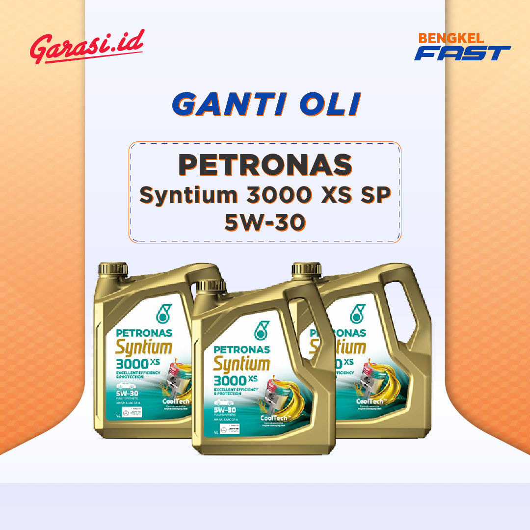 Ganti Oli Petronas Syntium 3000 XS SP 5W-30