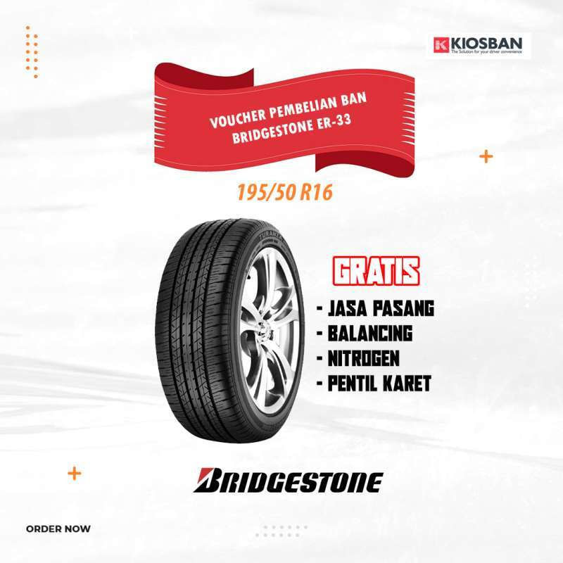 Ban Mobil Bridgestone Turanza ER-33 195/50R16