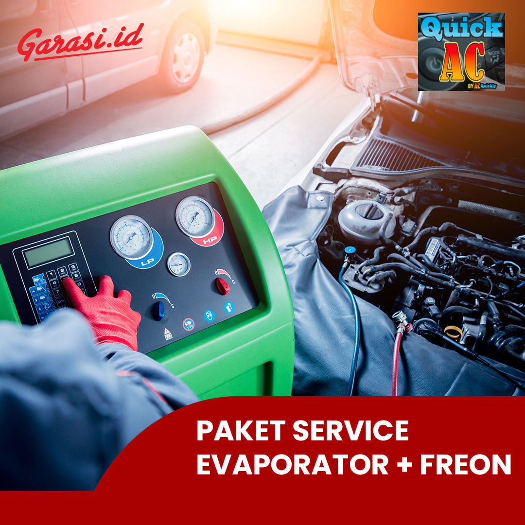 Paket Service Evaporator + Freon