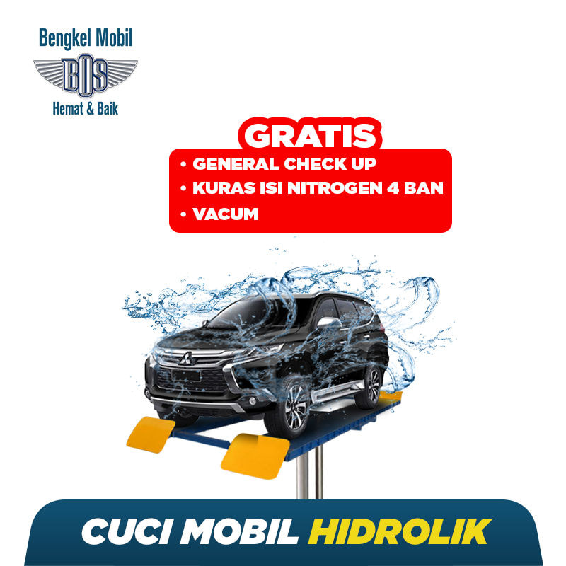Paket Cuci Mobil Hidrolik Free Kuras Isi Nitrogen