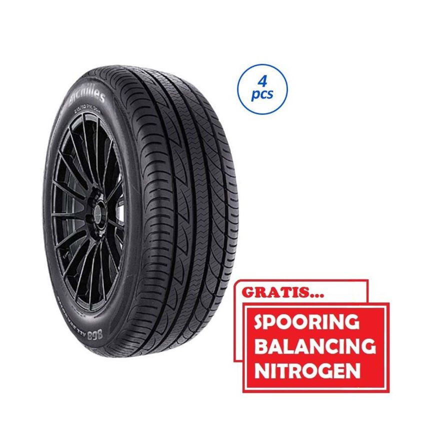 Achilles 868 All Seasons 185/60 R15 84H SP Ban Mobil [Gratis Pasang, Spooring Balance & Nitrogen]