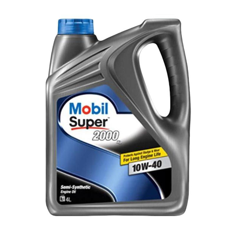 Oli Mesin Mobil Super 2000 10W-40 [4L] GRATIS PENGGANTIAN