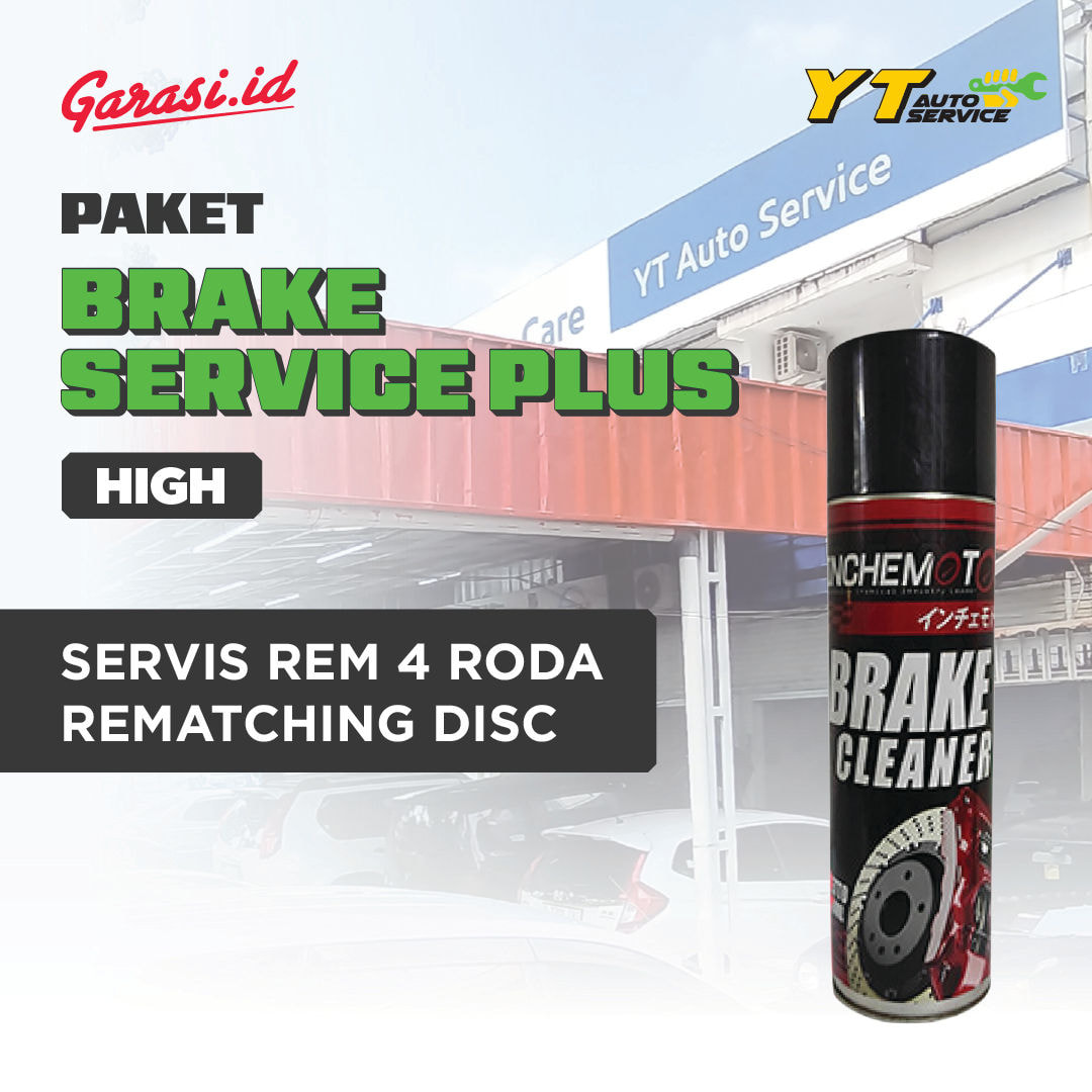 Paket Brake Service Plus High