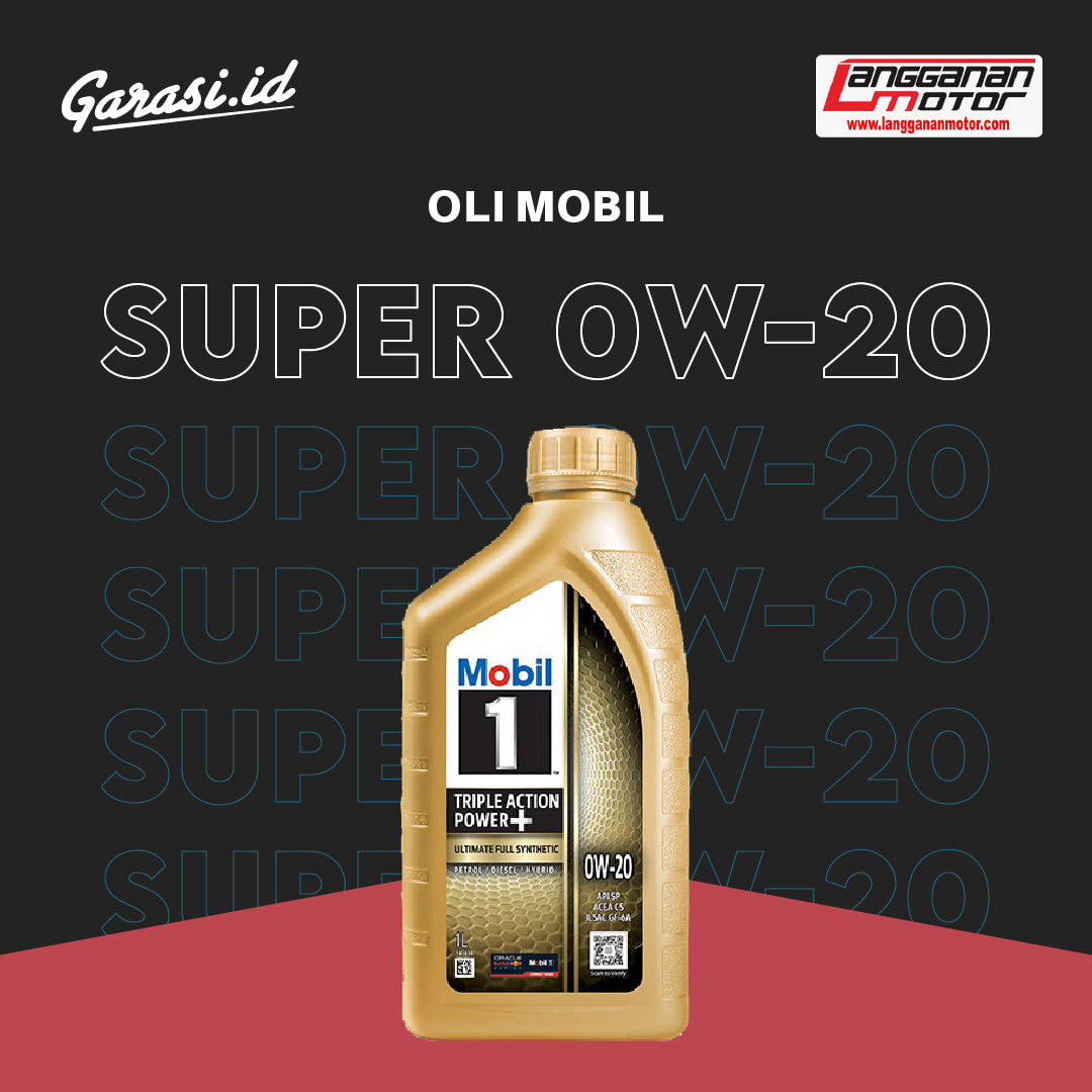 Paket Ganti Oli MOBIL SUPER 0W-20