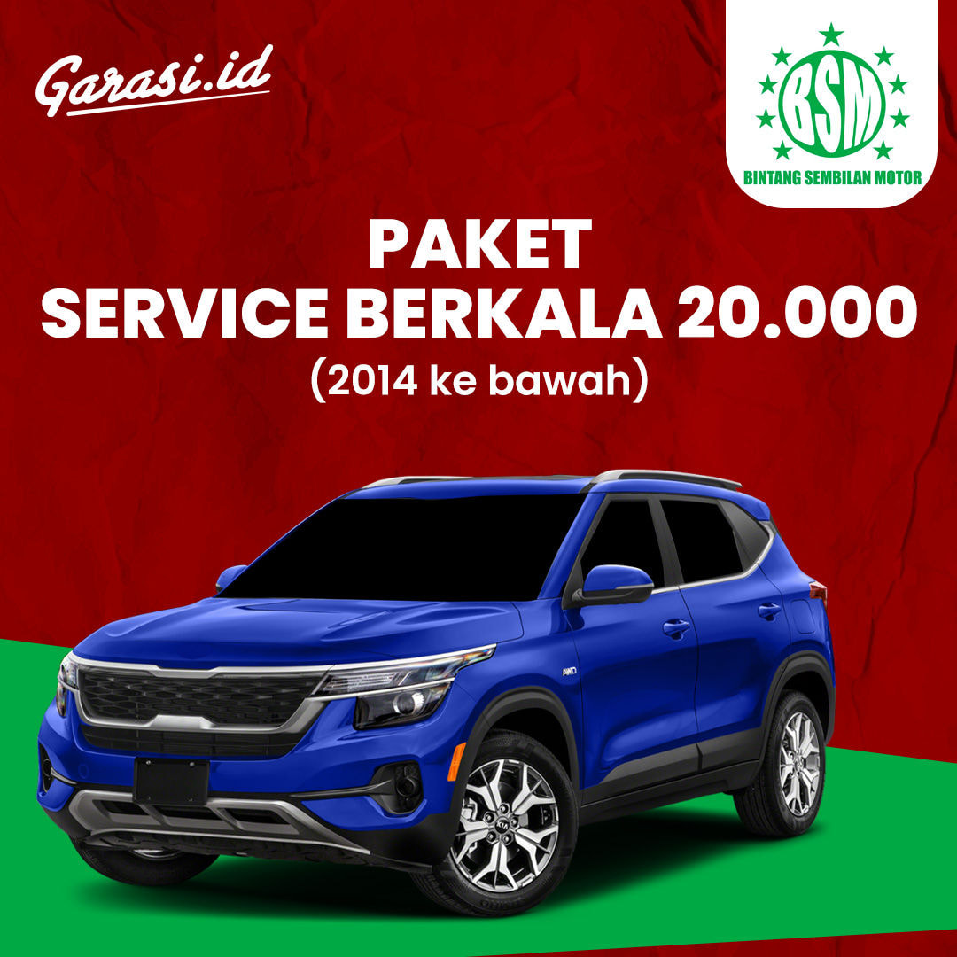 PAKET SERVICE BERKALA 20.000 (2014 KEBAWAH)