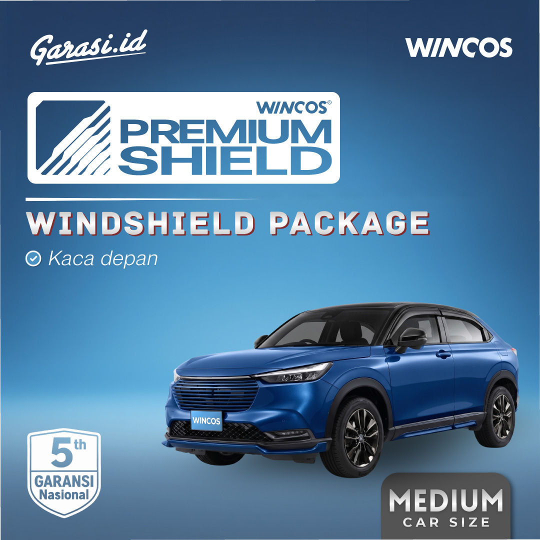 Kaca Film Wincos Windshield  (Kaca Depan)  - Medium Car  HRV, Sealion, Raize,  BMW seri 3, Fronx