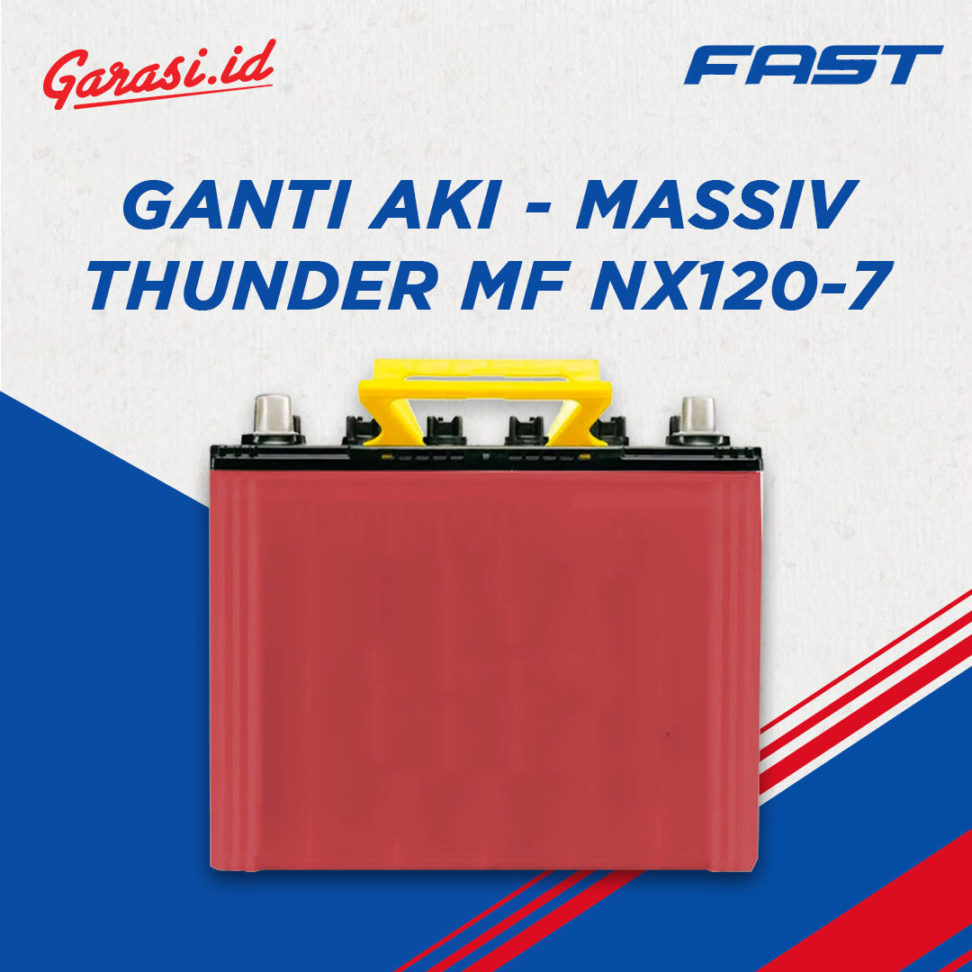 Ganti Aki - Massiv Thunder MF NX120-7