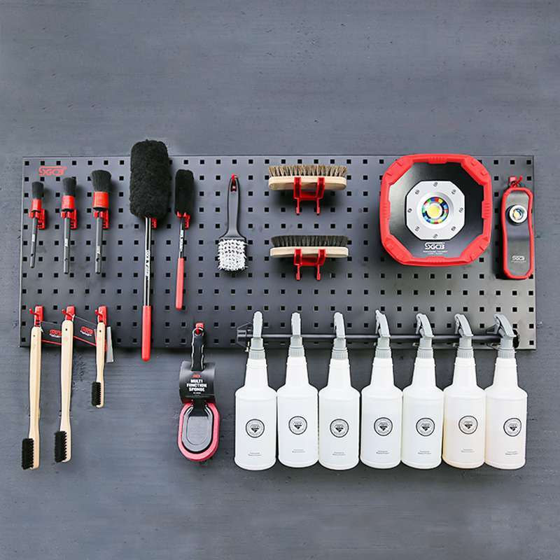 SGCB tools peg board rak organizer detailing bengkel set