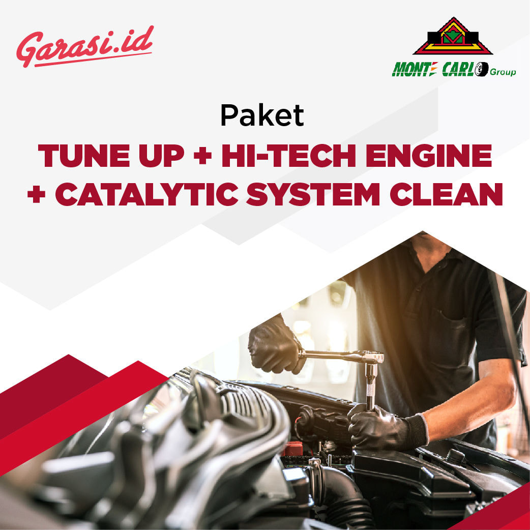 Paket Hi-tech Engine Tune up + Catalytic system clean
