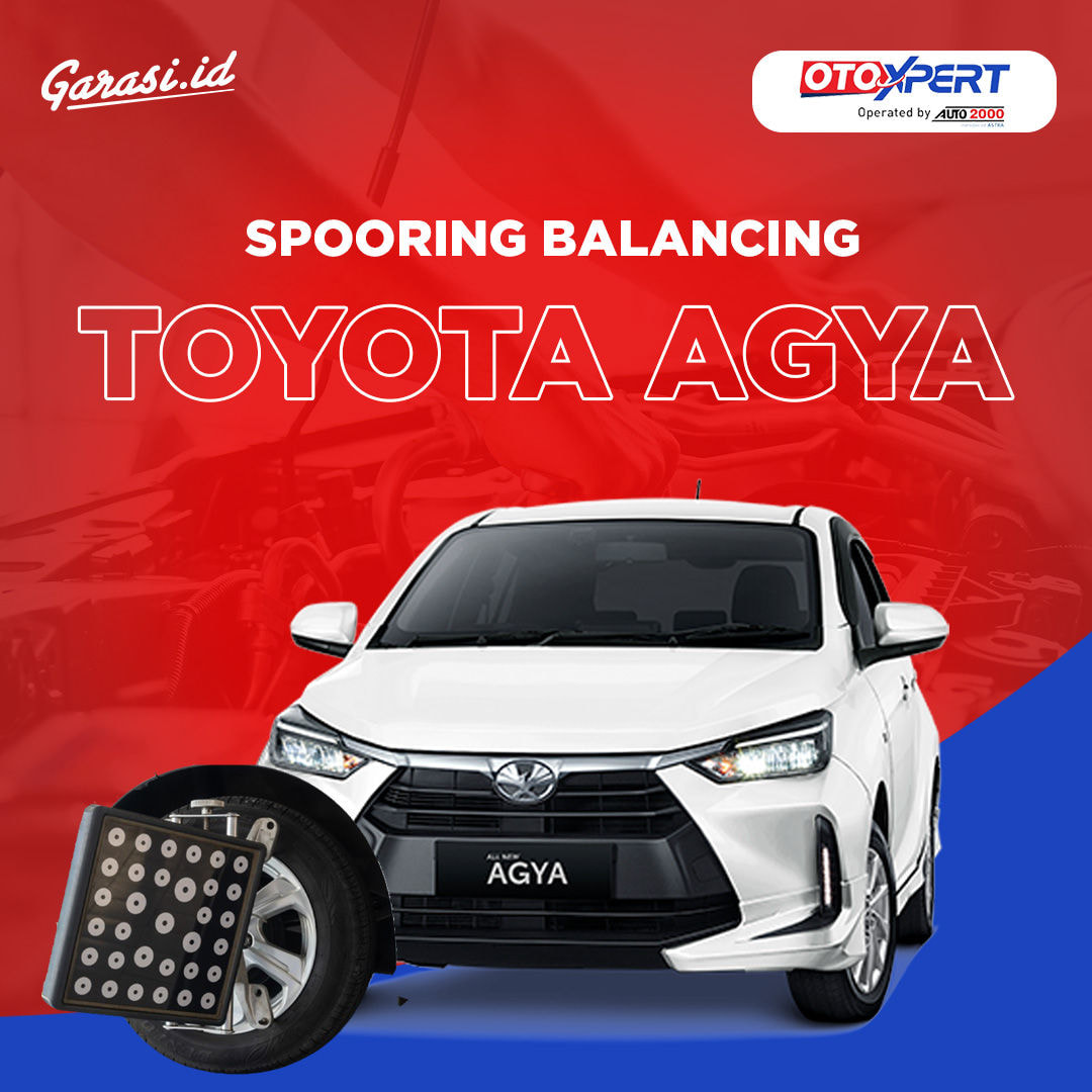 Spooring Balancing Toyota Agya
