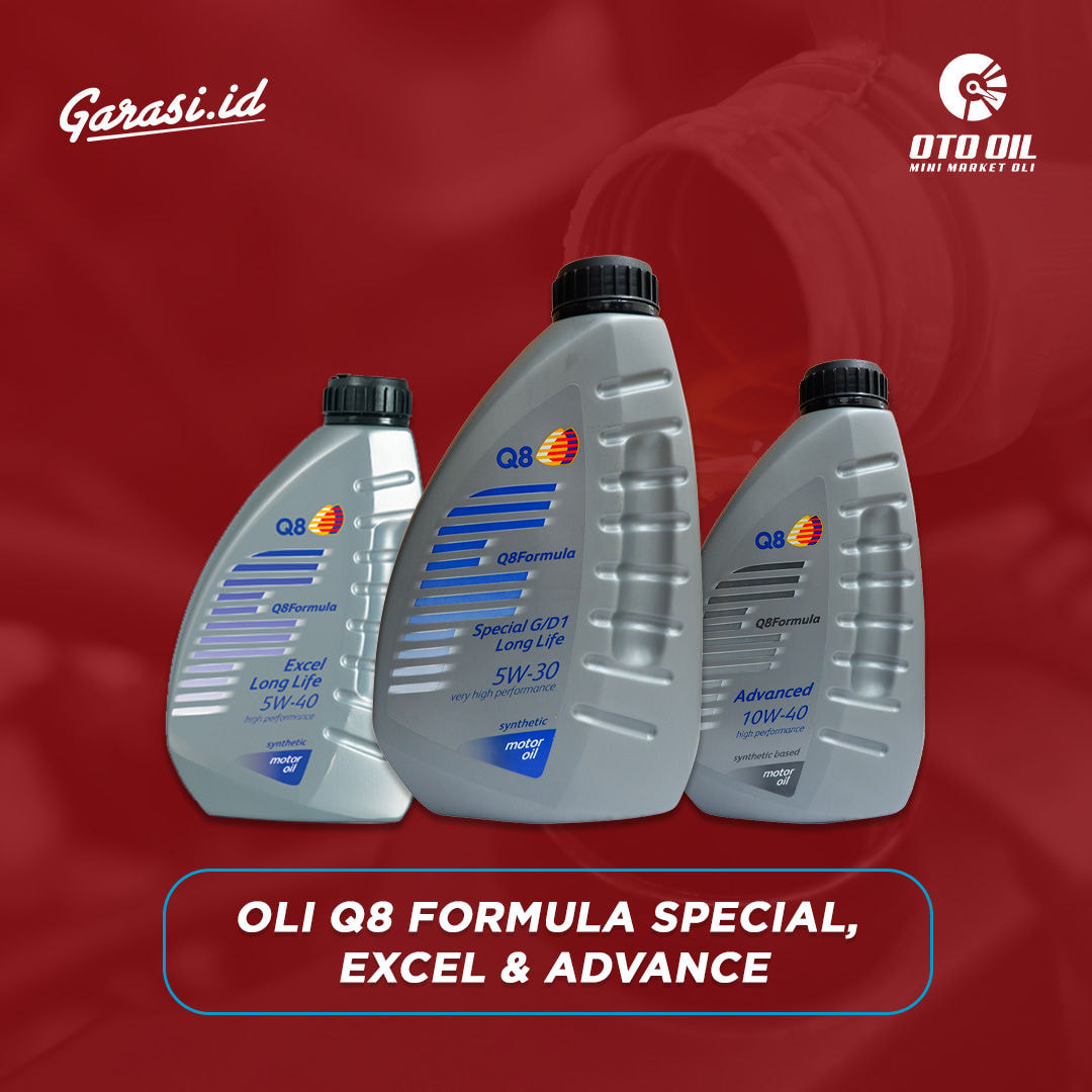 Oli Q8 Formula Special, Excel & Advance