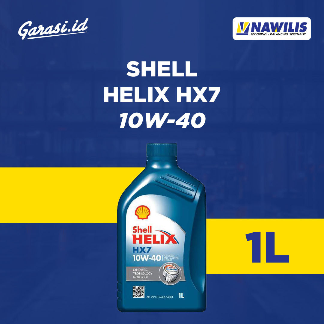 1L Oli Shell HX7