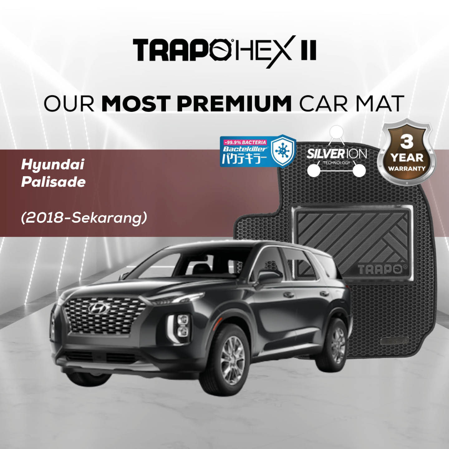 Paket Car Mat Hyundai Palisade (Full Seat)