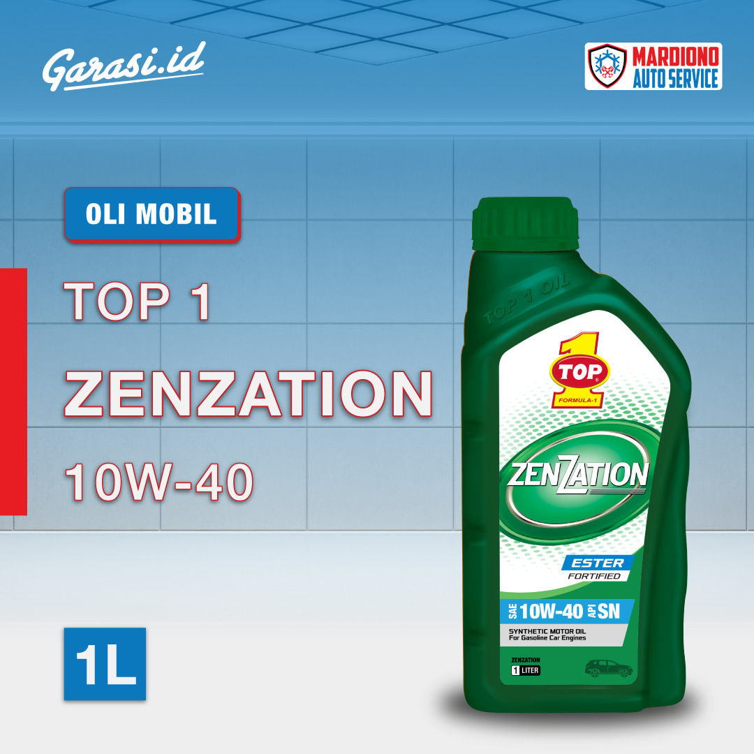 Paket Ganti Oli 10W40 Top 1
