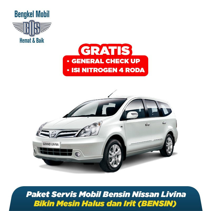 Paket Servis Mobil Bensin Nissan Livina