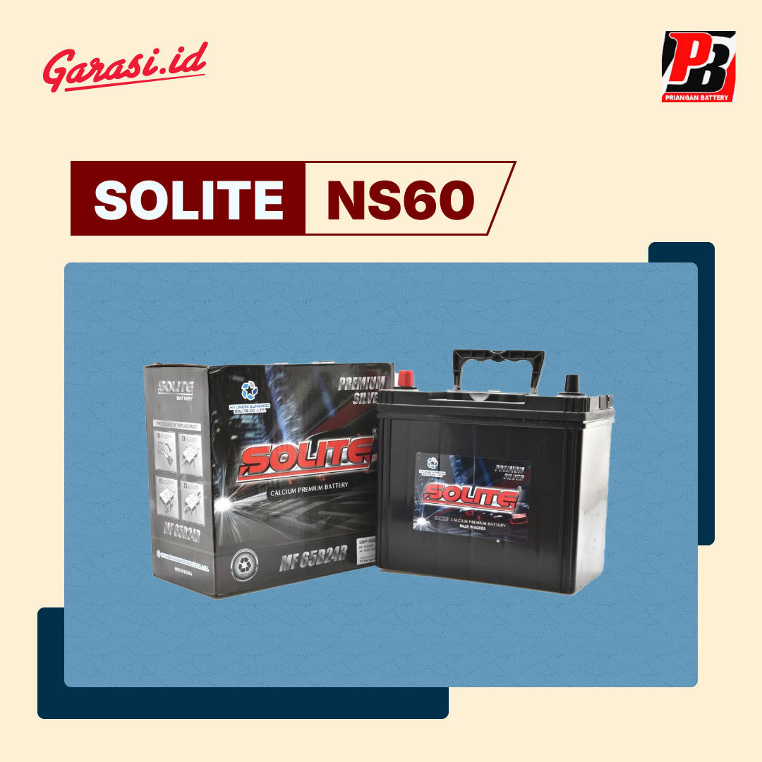 GANTI AKI MOBIL SOLITE NS60