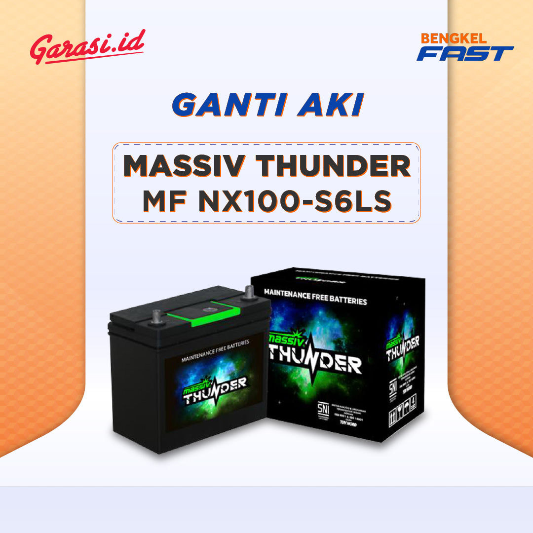 Ganti Aki - Massiv Thunder MF NX100-S6LS