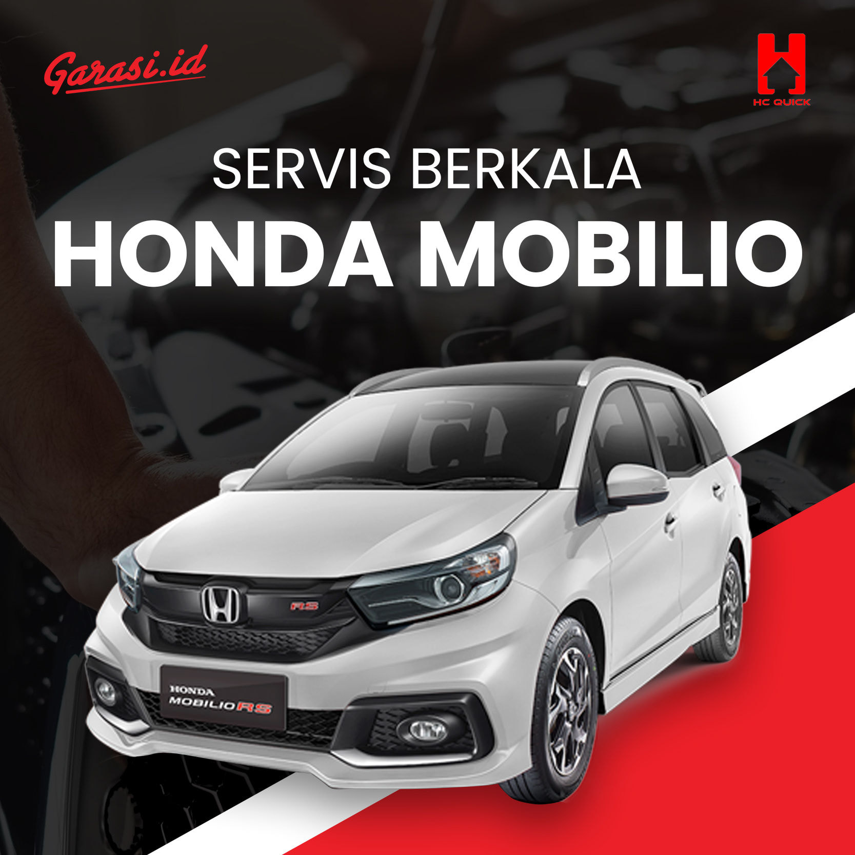 Paket perawatan service berkala Honda Mobilio
