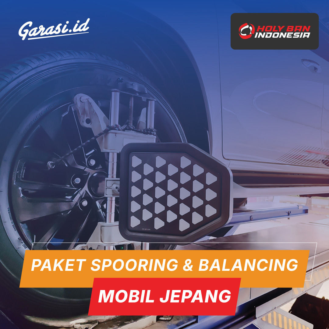 Paket Spooring & Balancing Mobil - Jepang