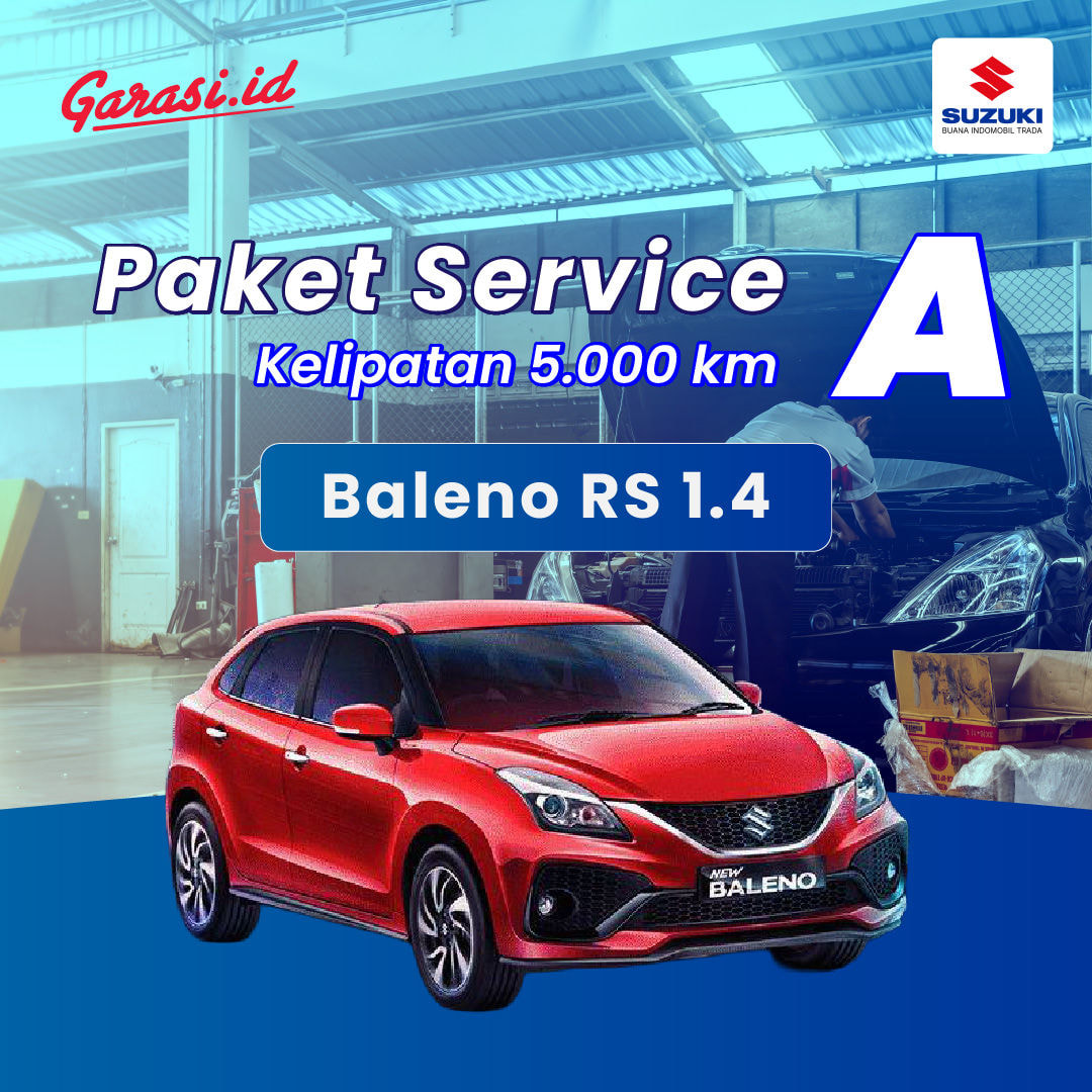 Servis Berkala Baleno RS 1.4