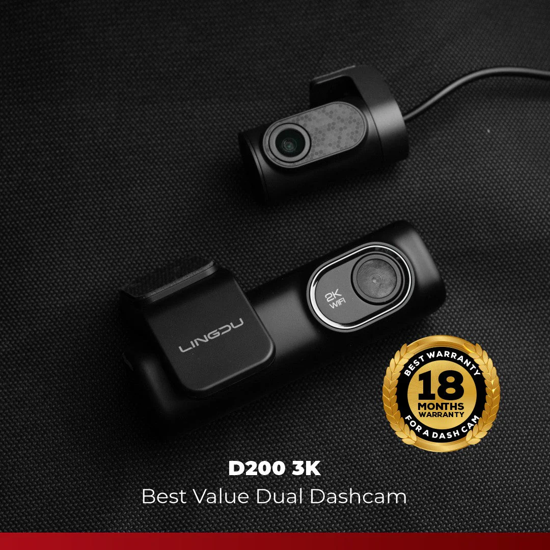 Lingdu Dashcam D200 3K