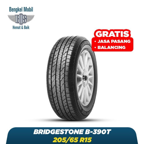 Ban Mobil Bridgestone B-390T - 205/65 R15 - Gratis Pasang dan Balancing