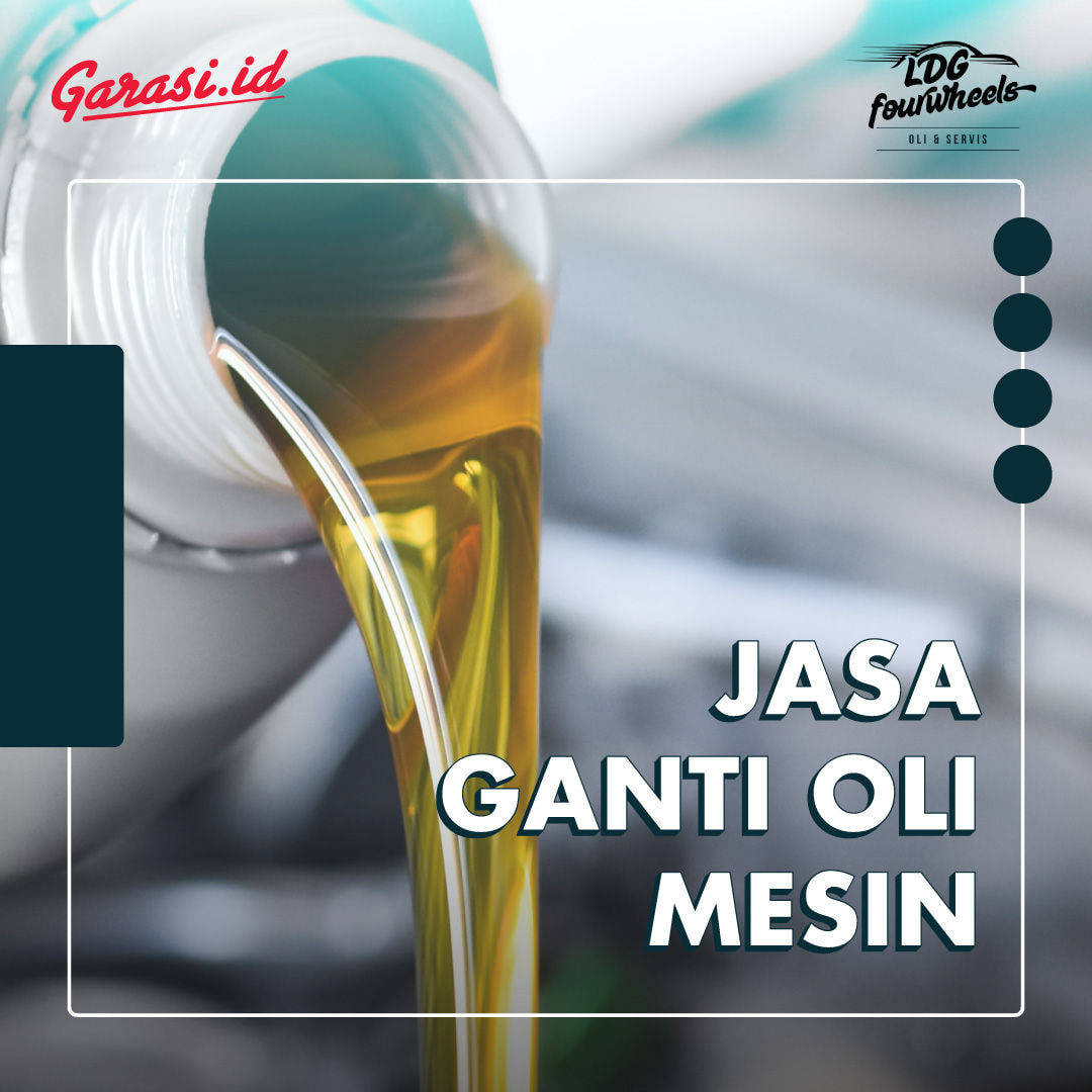 Jasa Ganti Oli Mesin (Oli bawa dari luar)