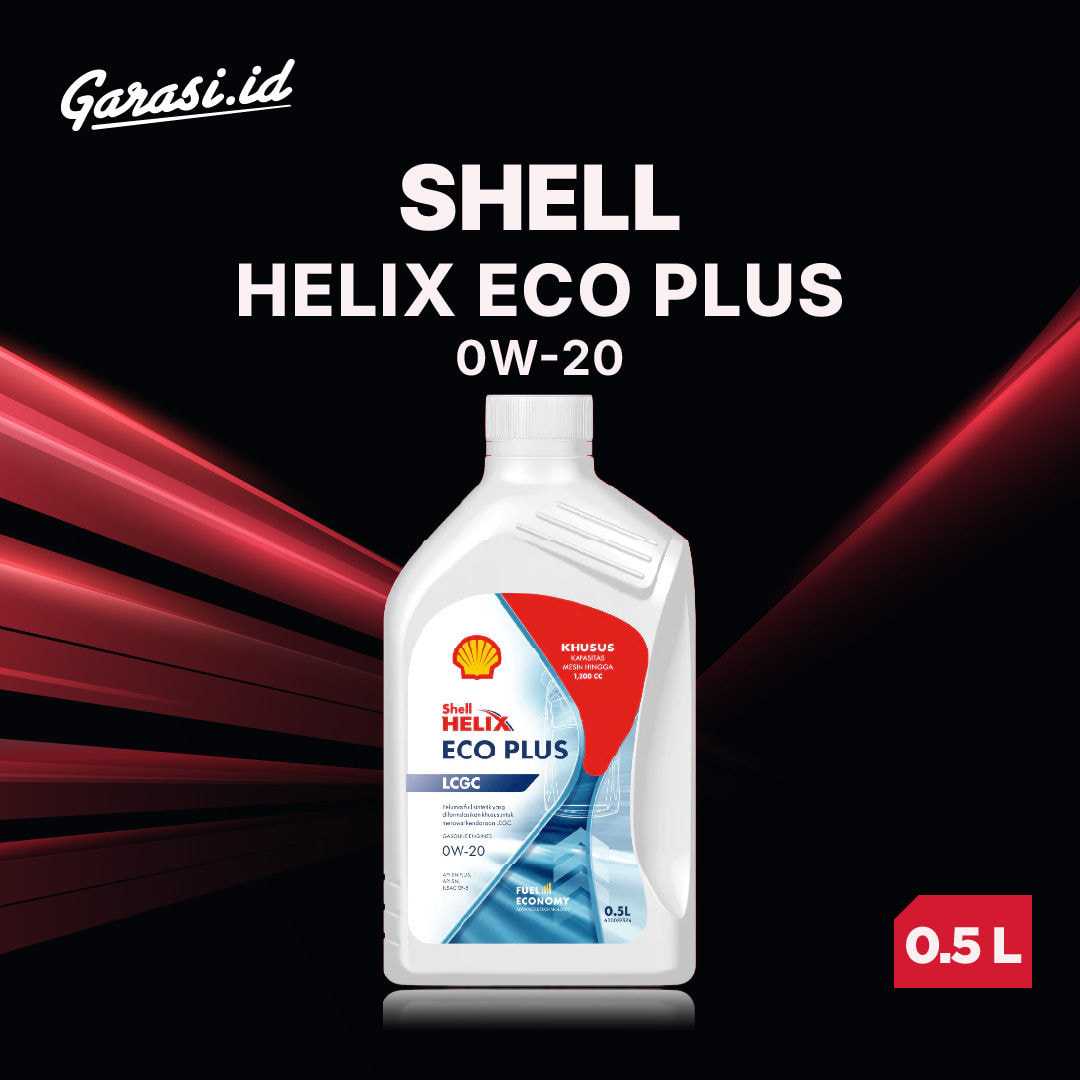 Oli Shell Helix Eco Plus 0W-20 0,5 Liter