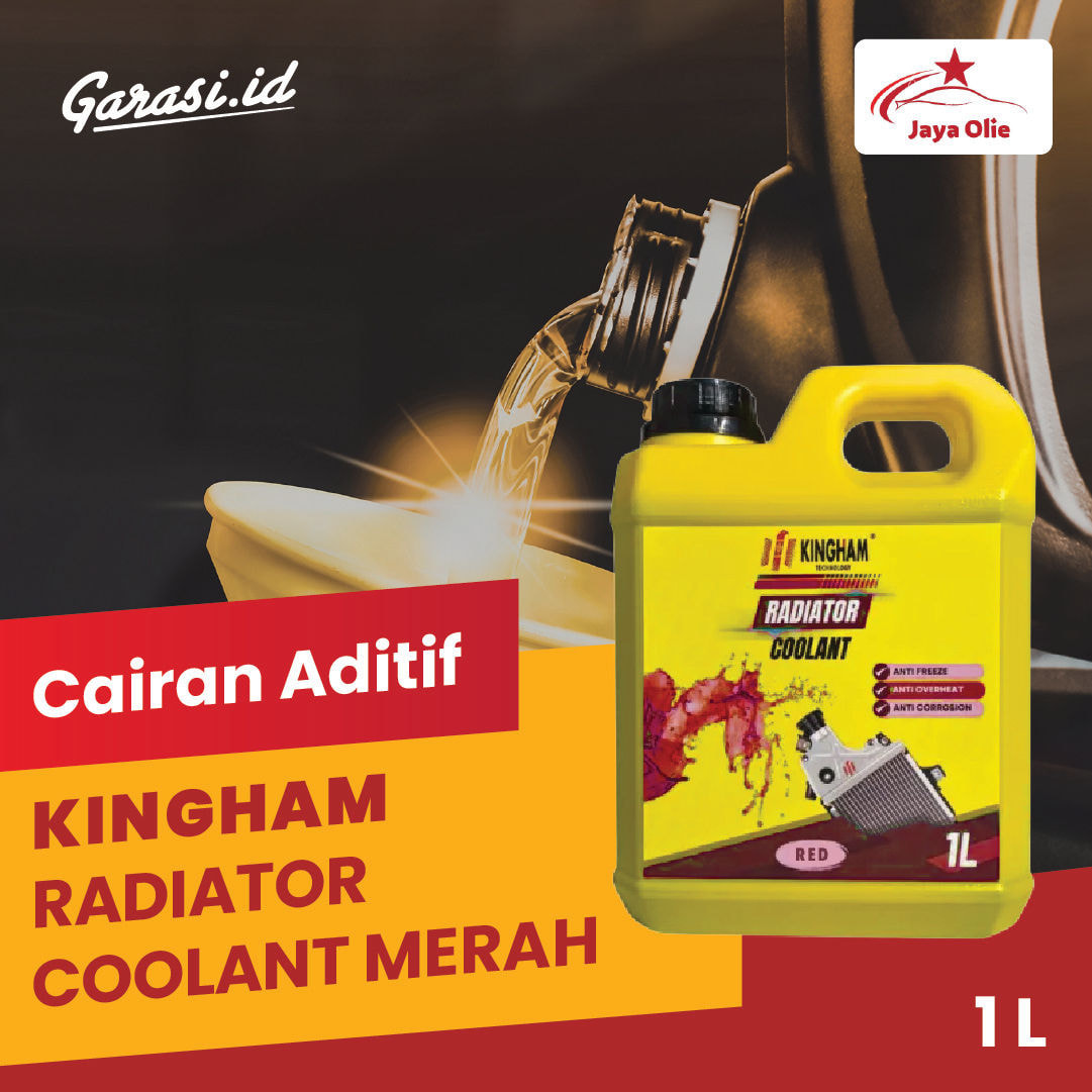 Radiator Coolant Kingham Merah 1 L