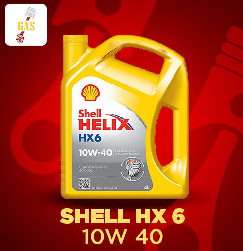 Shell HX 6 10W 40 (Banten)